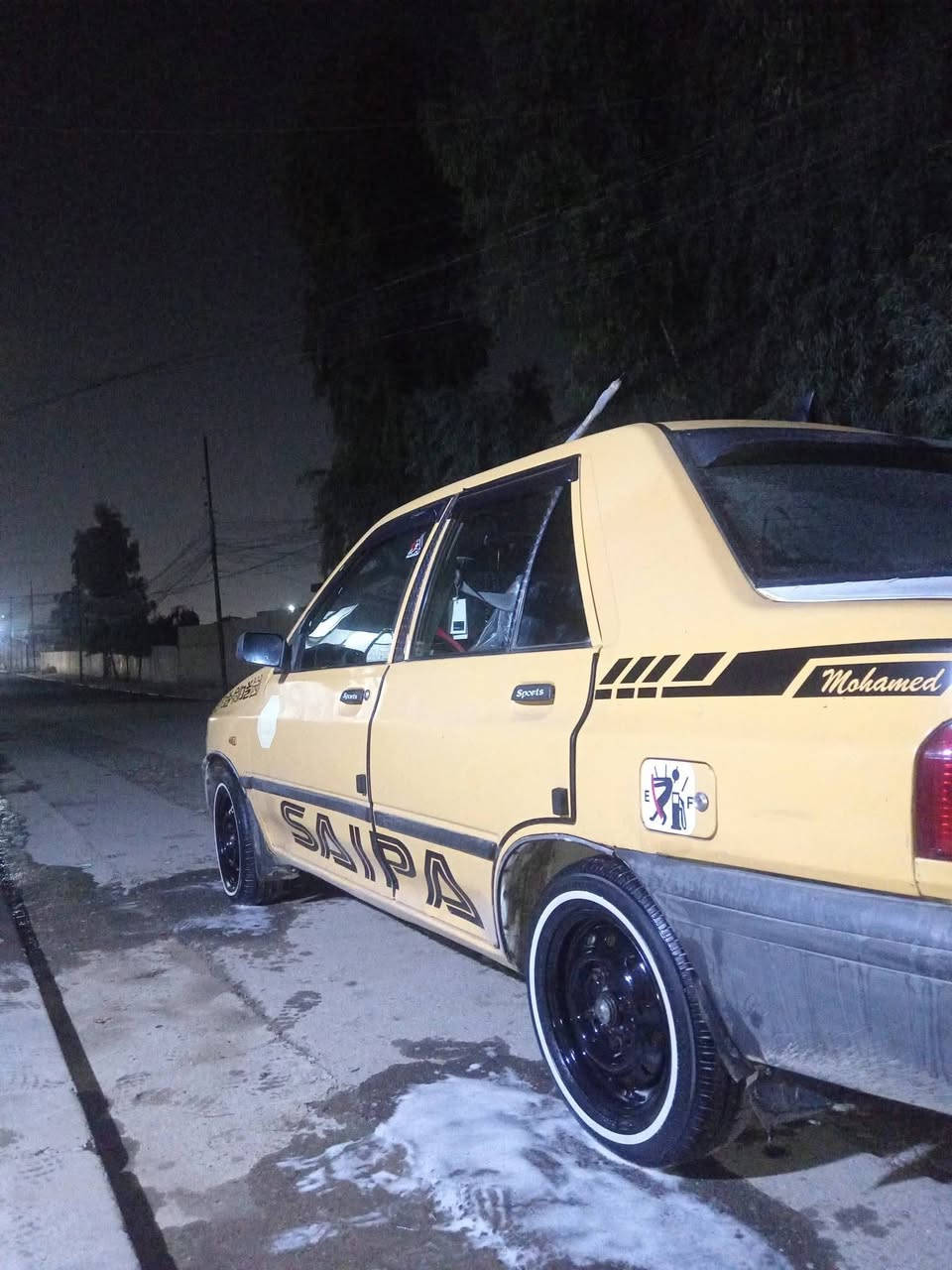 سايبا🚕
موديل 2016
رقم بغداد  سنويه ماساقطه 🙋 
 شرط التحوي 
محرك وكير شرط 👋 
تبريد ثلج 🥶 مكيف الهواء 
طخم تاير طخم امامي خلفي جديد 

🛑#السعر32$💸 وبيها مجال #العنوان #الموصل #موصل_الجديده
 
الاتصال*********** بي واتساب
