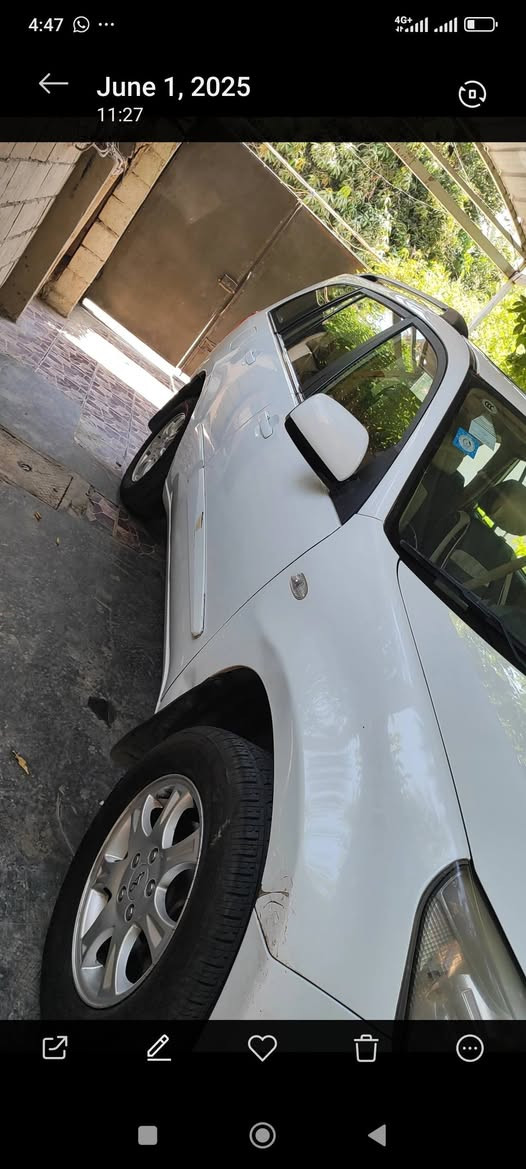 سلام عليكم 
2013 تيكو 2012 شكل

ابيض اللون رقم بغداد

تحويل مباشر

 

السيارة جاهزة مكفولة من الضربة بيه بارد بسيط وبيه خياس بالبوب بسيط ما معمر الكير خير من الله 
المحرك بي نقص بس جويتر تبديل 

والمكينة خير من الله + فتحة

السعر55وبيه مجال بسيط

الهاتف

 مكان السيارة بغداد حي الجهاد

***********
