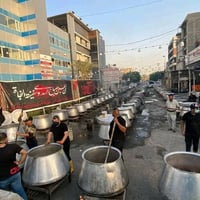 🔴الطباخ الماهر ابو امجد خبره ٤٠ سنه لكافة  المناسبات  ثواب الإمام الحس...
