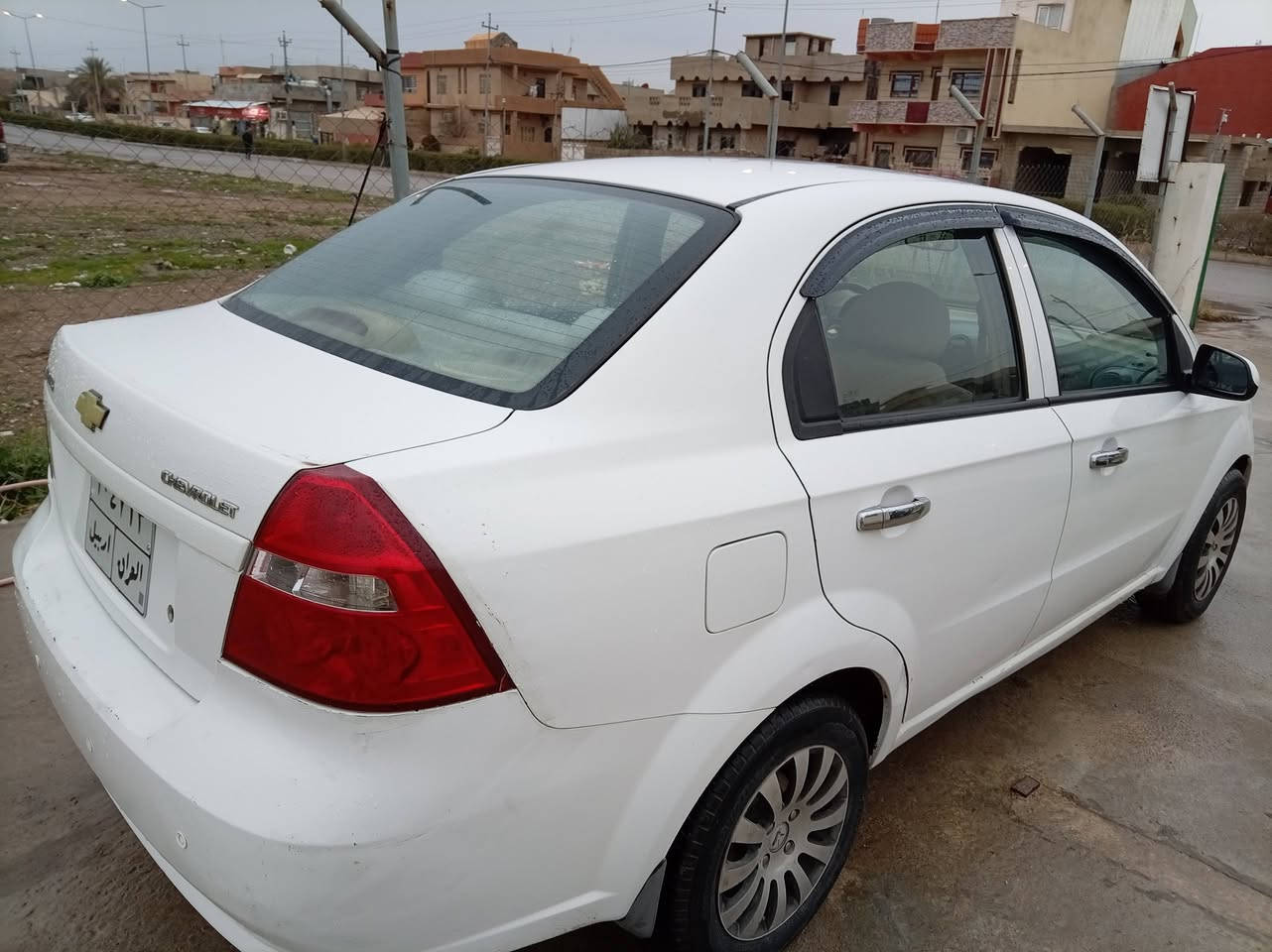 شوفرليت افيو كير اوتوماتيك موديل 2008 ابيض رقم اربيل صبغ دوسة وهلاله بدون ضربة سنوية منتهية السعر 68 ورقة هاتف *********** (  ***********
