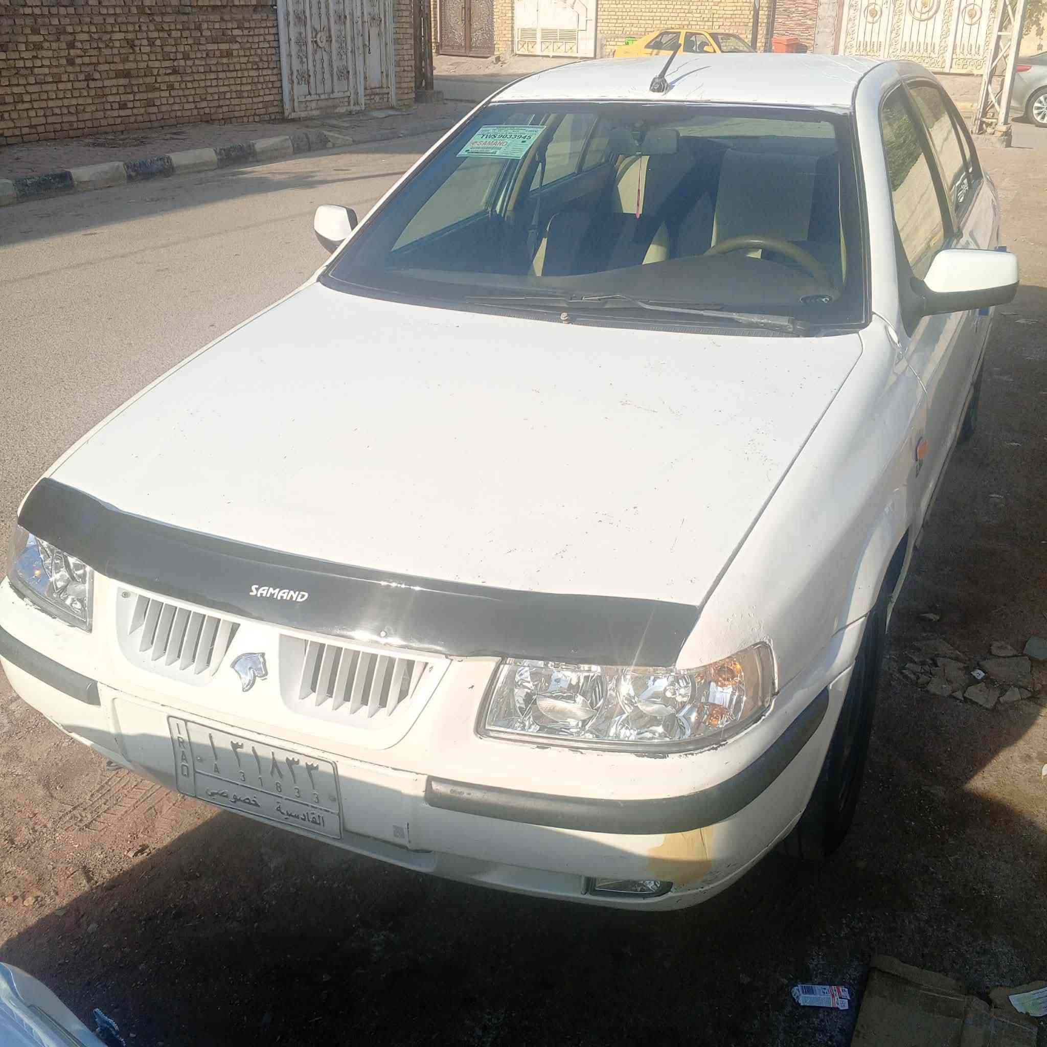 سمند موديل 2010
رقم قادسية انكليزي بأسمي
سيارة مكفولة من الصبغ والتبديل والضربة بارد فقط
جاهزة 
السعر 34 وبيها مجال 
***********
