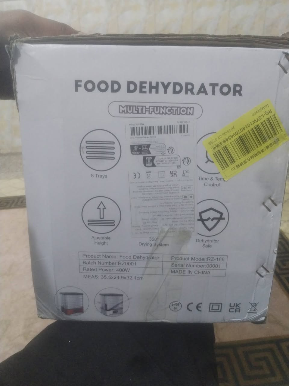 السلام عليكم مجففت فواكه امزون بعدهي بلجيس شرط الفحص جديده السعر 60معه التوصيل جميع محافضات العراق الاستفسار مراسلت الصفحه او الرقم ***********
