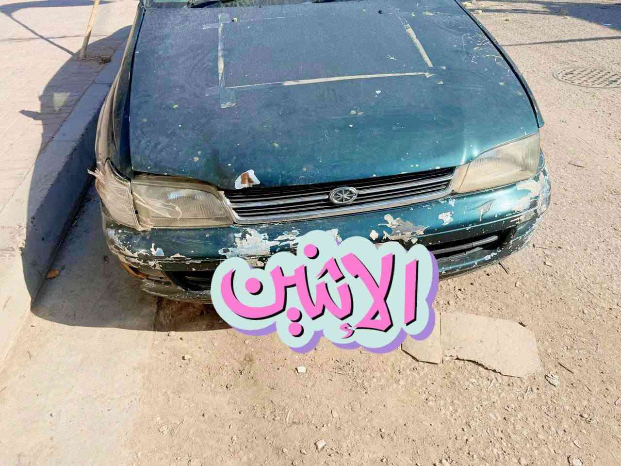 سلام عليكم كرونه موديل92رقم بغداد مشروع وطني راعيه يريد مداور مكان السيارة نجف حداديه60/100 مكينه وكير جدد ***********
