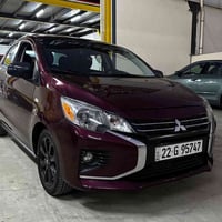 سيارة ميراج موديل ٢٠٢٢ لون كرزي ،بلاك اديشن تحكم ستيرن جهتين، تبريد ثل...