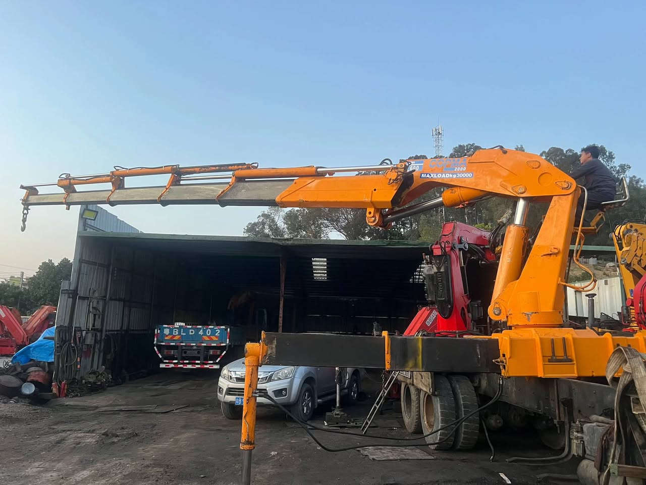 رافعة هيدروليكية مستعملة للبيع بأذرع مستقيمةة


**إذا كنت صاحب هذا الإعلان وتريد حذفه لأي سبب، رجاءا أرسل رسالة إلى الدعم الفني**