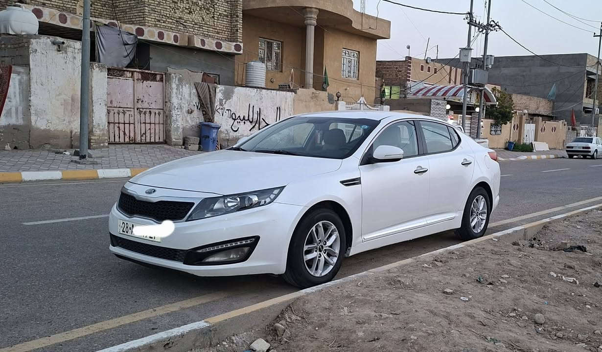 كيا اوبتيما خليجي 2013رقم نجف دولي مكفول من ضربه والصبغ وتبديل للبيع أو مرواس مكينة 2000دوش  تبريد حداديه تخم تاير للإستفسار *********** مكان واسط قضاء الحي
