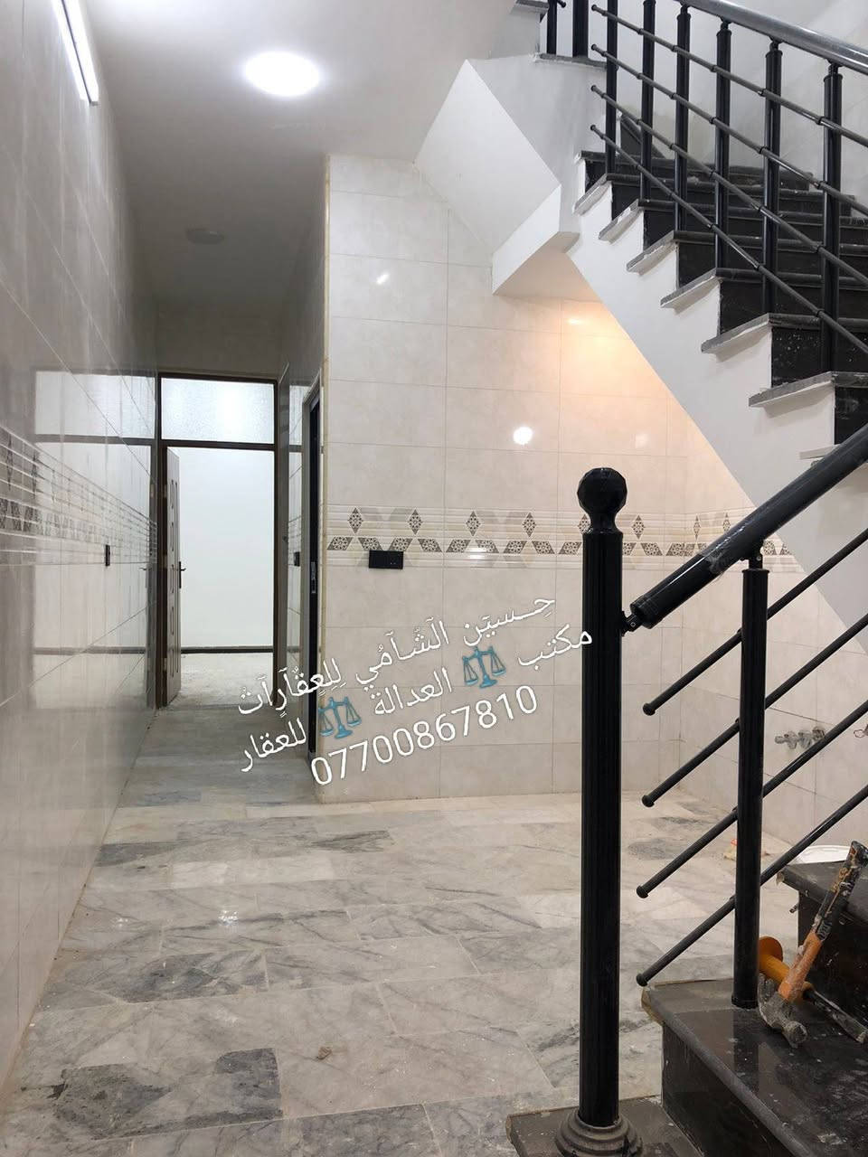 🧿﷽ 🧿
 📌 مشتمل  للبيع 🏡
📌تسليم مفتاح 🔐
📌مساحه 65م 
📌ط1 كراج  واستقبال وحولي وغرفه وخدمات
📌ط2 غرفتين نوم  وخدمات وسطحين وبيتونه
📌 الرصيف 3م والشارع 15م
📃✏️العنوان 📌 بغداد  الشعب ضباط الكويتي 🏡 

📌عنوان المكتب #مڪتبَ_آلُِعٍدِآلُِة_لُِلُِعٍقٌآرٍ 
 بٰٰيٰع&شراء&بٰٰناء&هدم&دور &تہٰصہٰميٰم &اشرافہٰ&تنـِفيـٍذ
📌🌐بغداد الشعب شارع الاسواق المركزية مجاور مسبح العدالة 🌐
📌للاستفسار اتصل ☎️ 📞 *********** ويوجد واتساب وماسنجر
حٍسين آلُِشُآمي لُِلُِعٍقٌآرٍآت🪐
اتعلموا إشارة
‏
