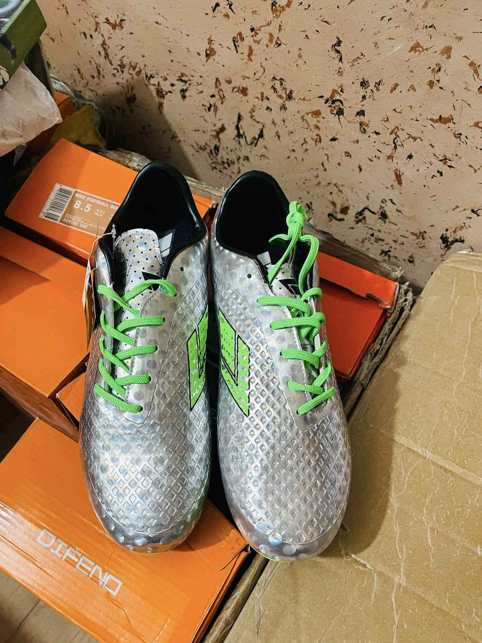 تخفيظات حذاء استد لعب طوبة سعره ب١٠ ألف والقياسات ٤١-٤٢-٤٣ فقط يوجد ٣ قطع ويوجد خدمة توصيل لكل المحافضات والكمية محدودة


**إذا كنت صاحب هذا الإعلان وتريد حذفه لأي سبب، رجاءا أرسل رسالة إلى الدعم الفني**