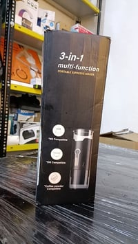 ماكينة قهوة محمولة 3×1 ☕ كبسولات نِسبريسو ✔️ كبسولات دولتشي ✔️ قهوة مط...