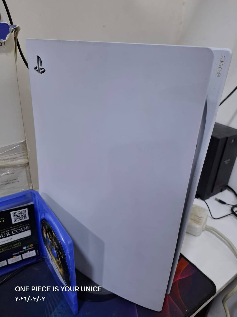 بلي فايف للبيع بسعر 725 ألف
البلي استخدام قليل ما داخل تصليح أبداً نظافة 100%
النظام اخر تحديث على ما اعتقد جان 12.60

يده فايف وحده و اربع يدات فور اثنين اصلي و اثنين تجاري
مع ماوس و كيبورد و ماوس باد و سماعة و يو بي اس بطاريته شويه تعبانه شويه 

أقراص أيلدن رينج عربي و بلود بورن نسخة السنة و فيفا 22
معو حساب ايلدن رينج و روكت ليك اذا تبيعه سعره مو اقل من 30 ألف بس احسبه هدية 

اذا تريد تشتري كلشي جديد يطلع عليك اكثر من 900 ألف!!


**إذا كنت صاحب هذا الإعلان وتريد حذفه لأي سبب، رجاءا أرسل رسالة إلى الدعم الفني**