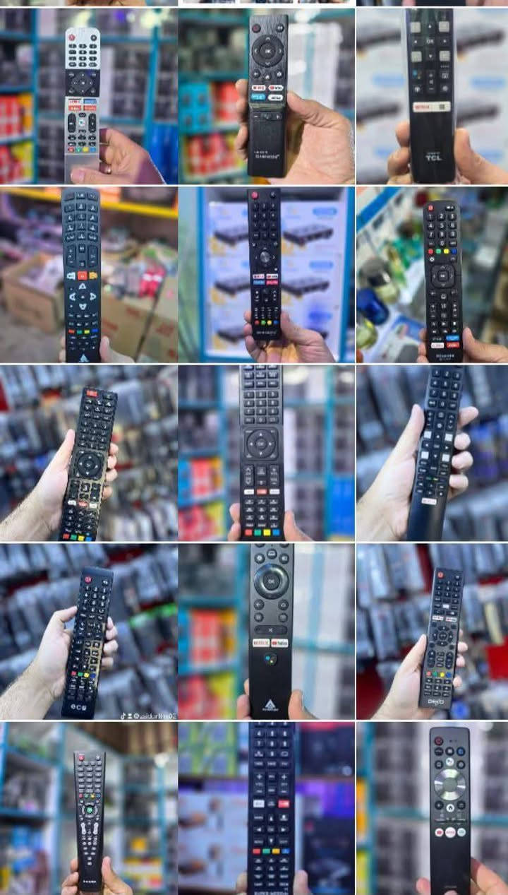 يوجد جميع أنواع الريمونات الشاشات البلازمه
توصيل وع الفحص
***********
