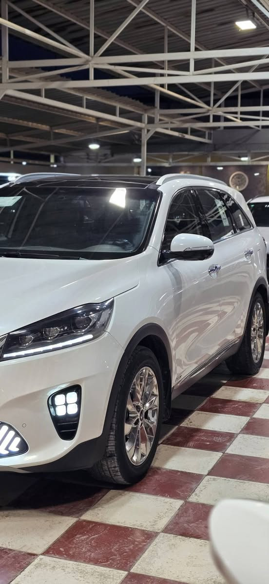 السلام عليكم 
كيا سورينتو ٢٠١٩ خليجي
٧راكب 
⭕️فول مواصفات اعلى فئة ١/١ اربع كامرات ٣٦٠درجة 
-بانوراما 
-كشن جلد 
-AWD فور ويل 
-تدفئة تبريد كشنات 
-شاحن لاسلكي 
-سايد بريك كهرباء 
-اوتو هولد 
-حساس امامي خلفي 
-لايت زينون 
-بكلايت لد 
تبريد ٣ قطع 
-جنطة كرباء ذكي تفتح عند الاقتراب 
-شباج لد واشارة متحركة
-اشارة بالمراية
-بردات خلفية بالابواب اصلية 
-بصمة
-شاشة نفكيشن خرائط 
-مرقم بغداد الجديد بأسمي شخصياً
-الملاحظات :- تعديل بارد بحافة الجنطة 
وتكحيلات بسيطة بالدعامية الامامية ومبينه بالصور 
عداد المسافة ١٤٠ الف كيلو 
⭕️العنوان /بابل/الحلة /مركز المدينة 
للتواصل والاستفسار الاتصال على الرقم التالي 
***********
