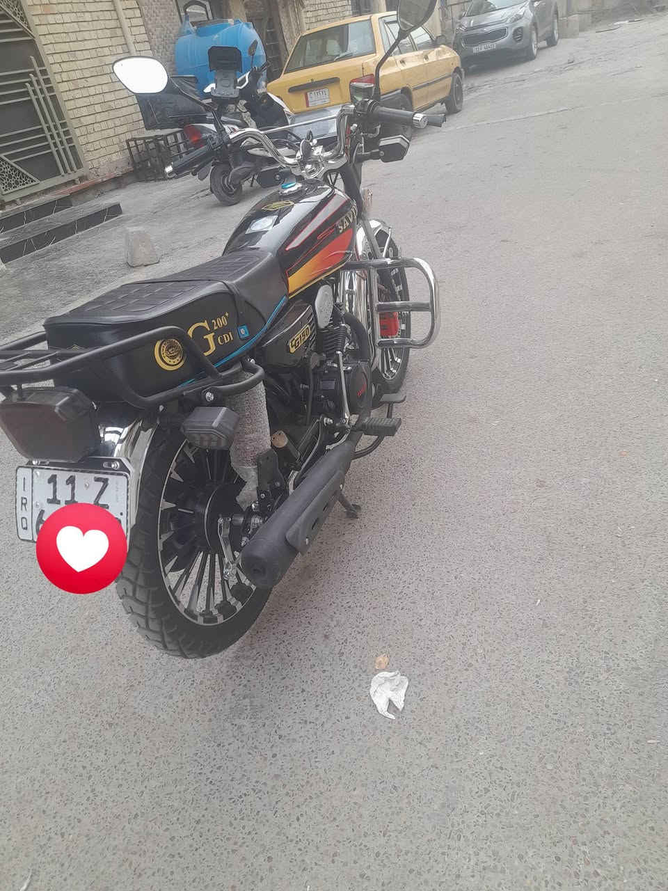 دراجه سيفان مرقم للبيع
رقم بغداد الدراجه بعد بحاله الوكاله مصالي 3اسابيع ماخذه رقمه بغداد ماشيه 1الف جديده الدراجه الاستفسار على هذه الرقم 
***********
