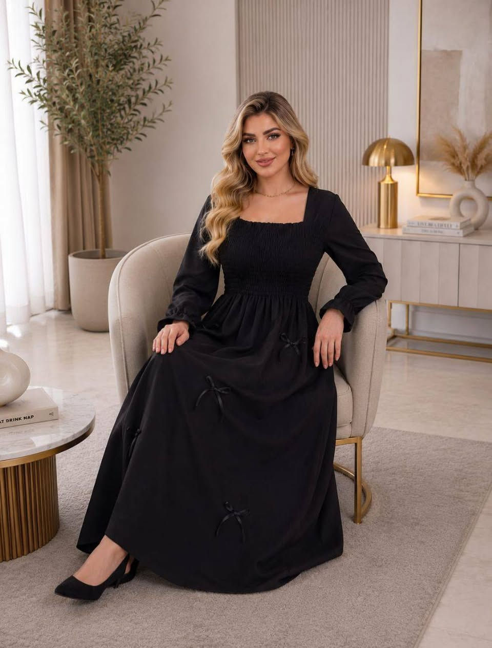 #فستان بنات صالح..فيونكات🎀
https://t.me/mhjmlh1👈👈👈👈👈 قناة التلكرام
ايروبين لنن سواد فاحم💯
((ردن كامل))
فري سايز 
💣#سعر الدرزن 68 الف 💣


**إذا كنت صاحب هذا الإعلان وتريد حذفه لأي سبب، رجاءا أرسل رسالة إلى الدعم الفني**