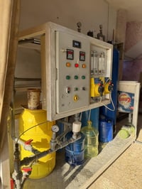 محطه ماء ارو للبيع محطه انتاج الف لتر بساعه للاستفسار اللتصال على الرق...