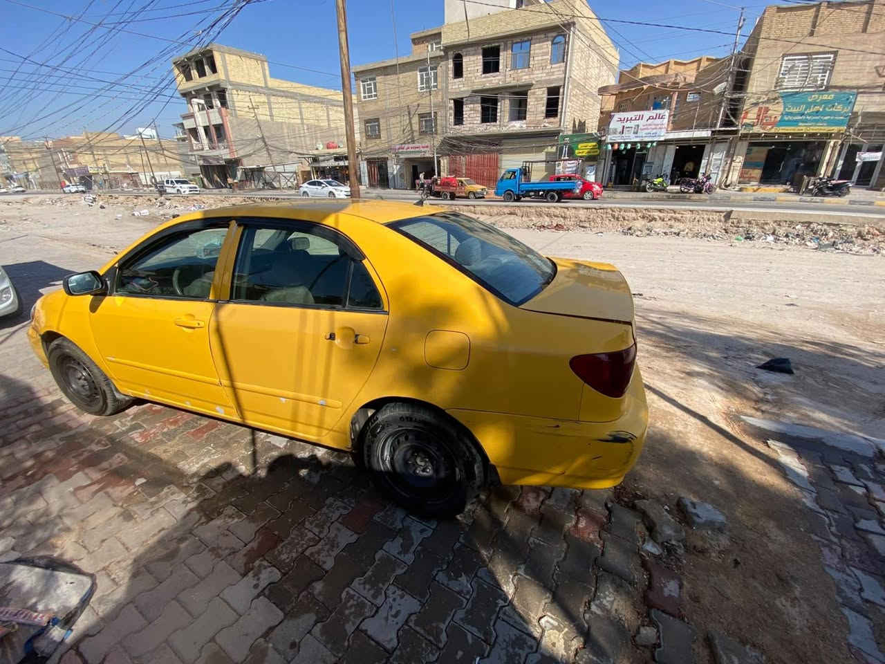 للبيع سيارة كورلا نحلة موديل ٢٠٠٨
:

محرك جديد قبل شهر شاده

گير جديد 

حدادية

رقم كربلاء بأسمي تحويل مباشر

التبريد عوزه فقط غاز
باتري جديد
تايرات جدد

السيارة خير من الله 

مكان السياره كربلاء

السعر ٦٨ وبيها مجال بسيط

للتواصل /***********
