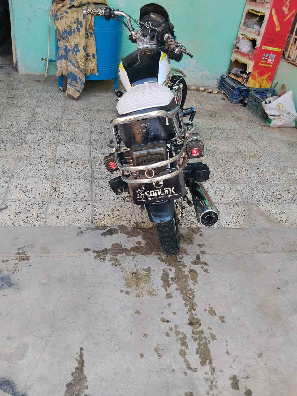 دراجه تايجر 4 جير مكان ديالى شهربان سعر 530/موديل 24 دراجه نظيفه/***********
