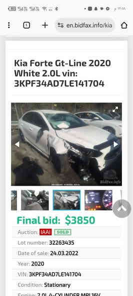 سلام عليكم سياره كيا فورتي مديل2020 مكينه 2000دوش جيتي لاين فول اللاخير ماعده الفتحه مكينه حلوه ناعمه السياره كلش حلوه وكاعده مرتبه بيها منضومه غاز شغاله رقمها بغداد باسمي تحويل ثاني يوم كير مكينه خير من الله السعر 130وبيها مجال لل شراي مكانها بغداد الجديده رقم ***********
