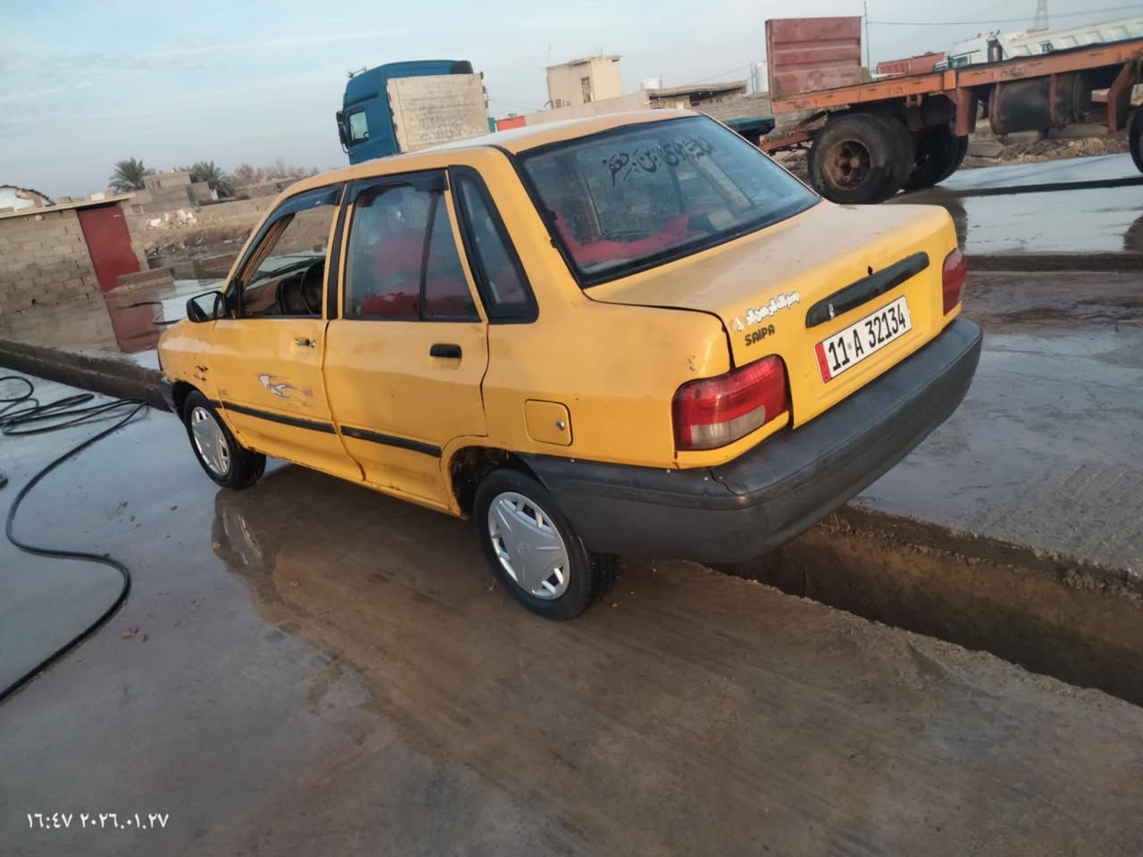 مكلف بالنشر
سايبه للبيع موديل 12 
سيارة عليها ادامة كامله مكينه وكير وصدر كله جديد ارقام جديدة سنويه 27 
ملاحظة التحويل مباشر 
سعر 22 ورقه 
مكان السيارة بالكوت 

 
***********
