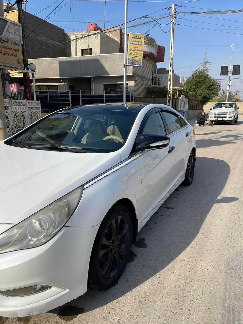 السلام عليكم سوناتا موديل 11 خليجي فول عده البصمه محرك كير مكفول نقص بس تبريد كمبريسر ضعيف رقم بغداد بسمي سنويه جديده بيها صبغ سونار بلمنشور سعر 100 وبيهامجال مكاني بغداد الشعب ***********
