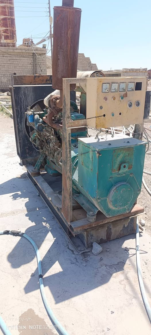 السلام عليكم.. مولد فالفو70TD مثل ما موضح بل صوره   فول عادي  بي خيط بخار  توليد  100 KV ثري فيز  السعر 35 ,$  للأستفسار اتصال على ***********
