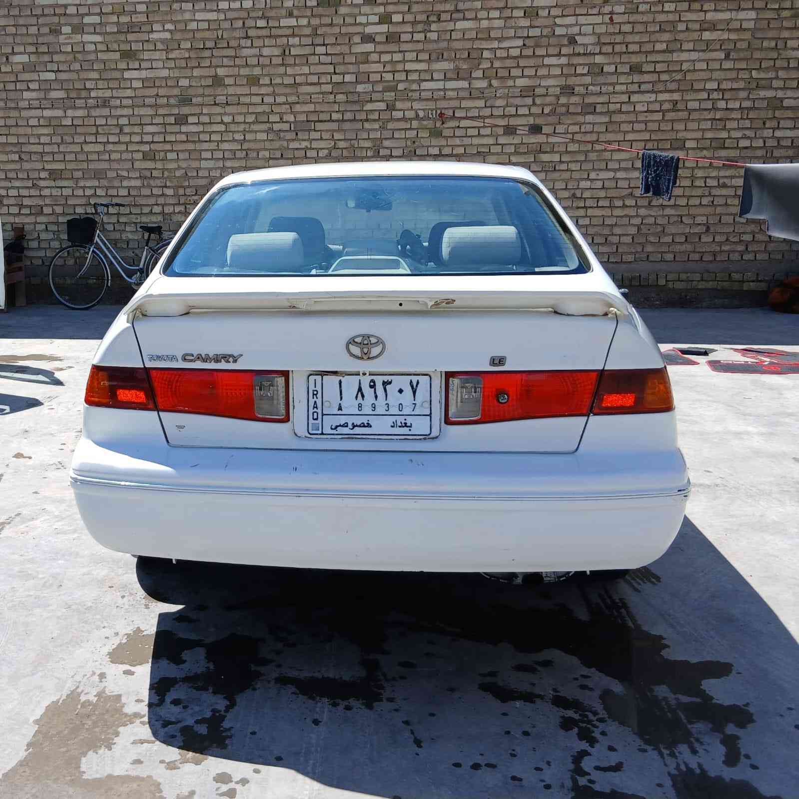 كامري 2001 بغداد
صبغ قطتين محرك2200
كفالة كير ومحرك 
السعر 75$ بيها مجال 
عنوانها الفلوجة 
للاستفسار /***********
غير متواجد على الفيس
