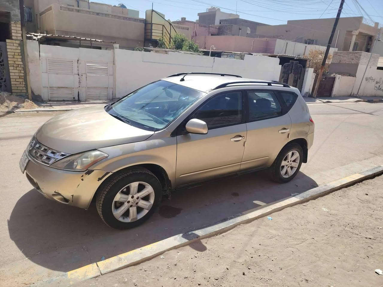 السلام عليكم نيسان مورانو ٢٠٠٧ رقم بغداد انكليزي بسمي كير محرك خير من الله صدر زين نقص تبريد وجه الكنبريسر محترك كهربائيات كلهه شغاله السعر ٦٥ بيع او مراوس حسب القناعه مكاني بغداد ***********
