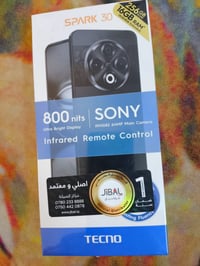 تكنو سبارك ٣٠ • ٢٥٠ جيجا/١٦ رام • جديد