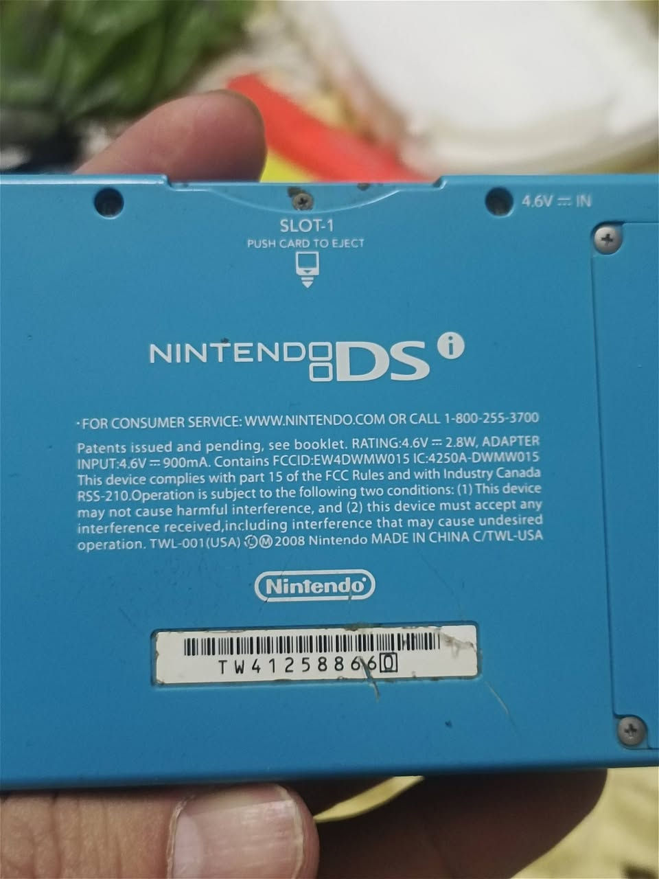 تعديل تم البيع 
Dsi Nintendo for sale.

للبيع.


**إذا كنت صاحب هذا الإعلان وتريد حذفه لأي سبب، رجاءا أرسل رسالة إلى الدعم الفني**