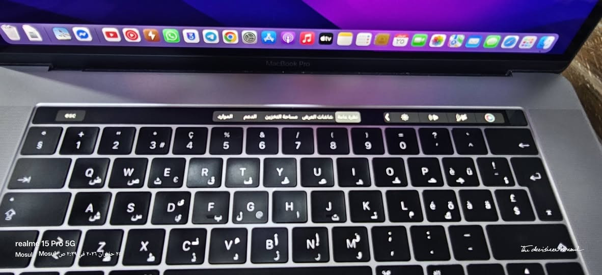 السلام عليكم 
ماك بوك برو 2016

​CPU: Intel Core i7-6700HQ 2.60GHz

​GPU: AMD Radeon Pro 450 2GB

​RAM: 16GB 

​Hard : 512GB

​Display: 15" 2K

الجهاز مستخدم نظيف جداً وبحالة ممتازة! تصميم نحيف وأنيق مع أداء جبار للألعاب الثقيلة، المونتاج، والهندسة 

السعر 600 الف


**إذا كنت صاحب هذا الإعلان وتريد حذفه لأي سبب، رجاءا أرسل رسالة إلى الدعم الفني**