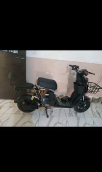 دراجة شحن • نضيفه • بطاريات جديدة