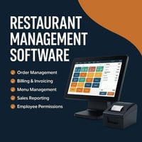 برنامج إدارة مطاعم • تنصيب وتدريب • واسط الكوت