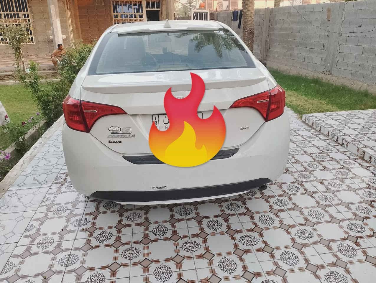سلام عليكم كورله 2018/se) حادثه فقط جاملغ امامي جهت السايق بدون دواخل رقم بغداد سعر 139 هاتف ***********
