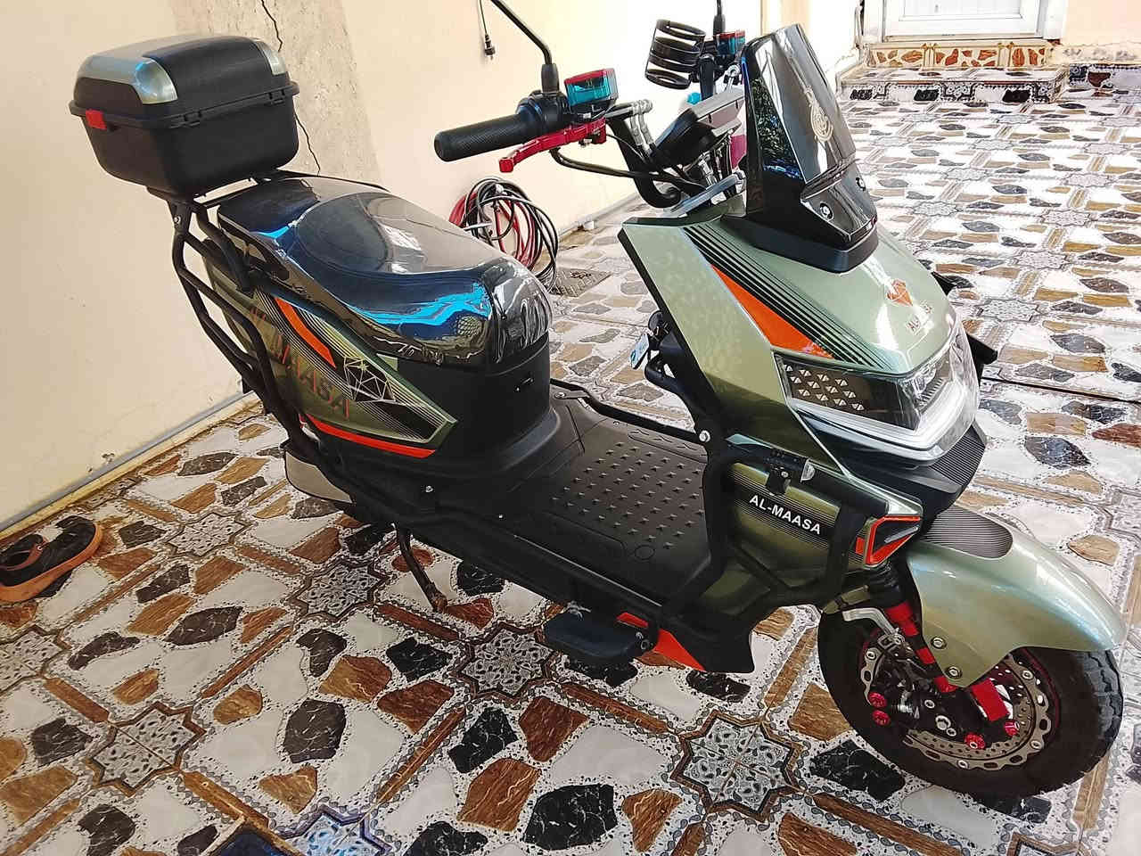 السلام عليكم
بايسكل شحن  الماسه 
مستخدم أقل من شهر  بعده حيل جديد 
زنون  عالي ناصي
جنطه . خوذه  
السعر 800 وبي مجال  
مكان  الخمسه كيلو  
رقم ***********
