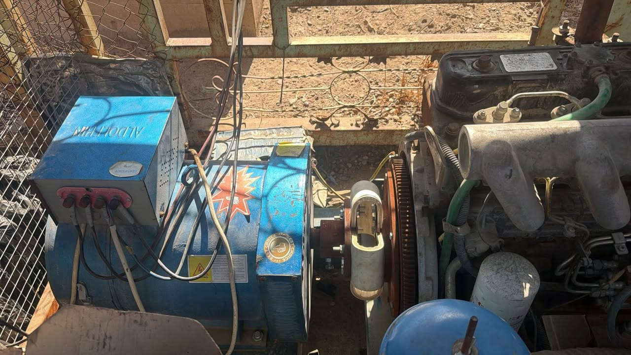 السلام عليكم مولدة دايو 32kv شغالة كفاله عامه مكينه ورأس توليد المكان بغداد الشعب قرب روضه البنفسج السعر 2.600.000  ***********
