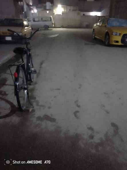 بايسكل للبيع مكان كربلاء لون اسود طافي السعر 70 وبيه مجال ***********
