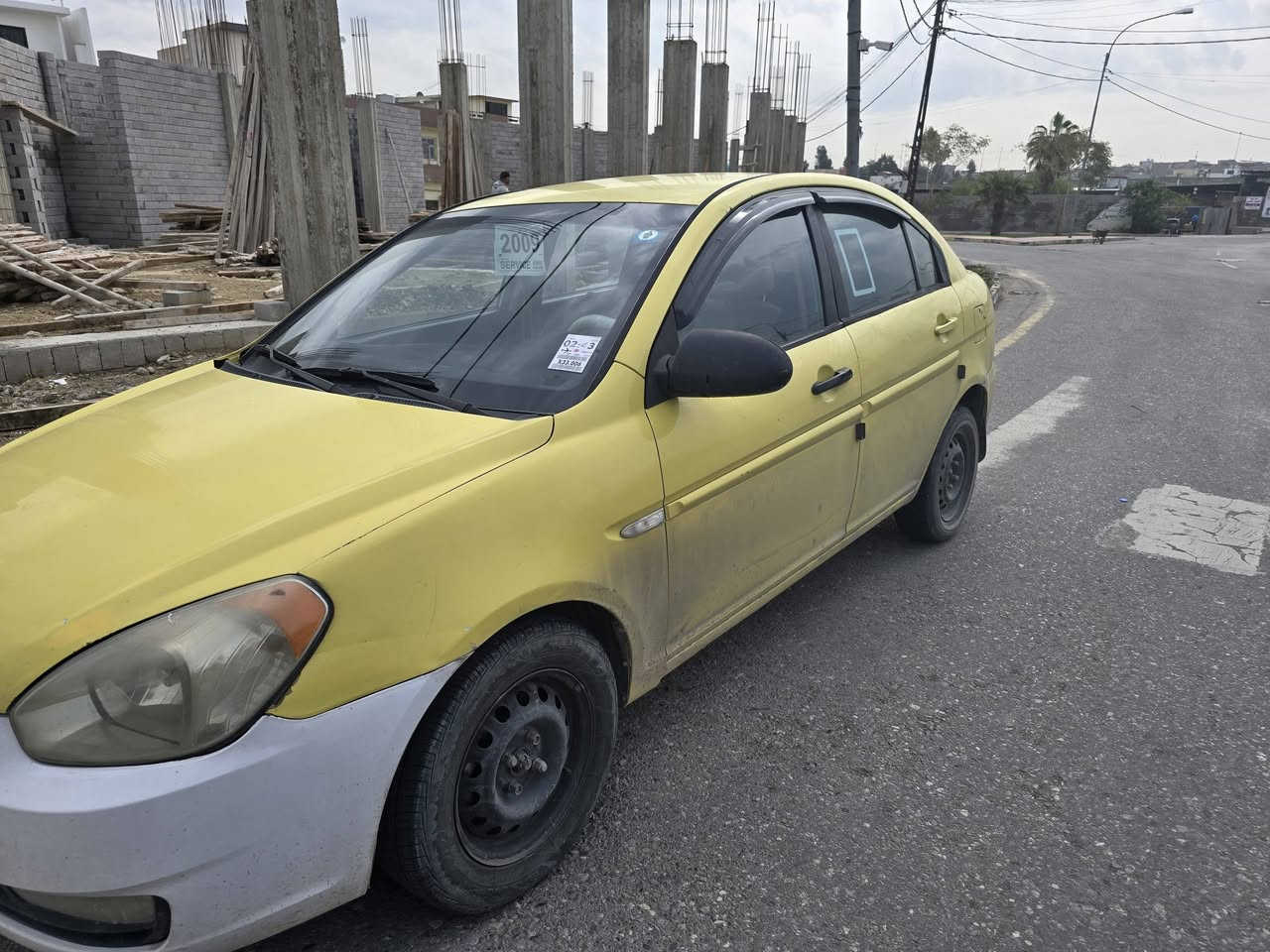 اكسنت دبدوب 2009كوري
رقم بغداد دولي
محرك شرط كير شرط 
هيئه مصفره 
الضرر بيها باب اليسار الوره وبراس جاملغ الكدام صفحة النفر  
بيها كوبون الكتروني
تبريد ثلج
بسمي شرط التحويل
السعر 85وبيها مجال قليل

للتواصل
***********
