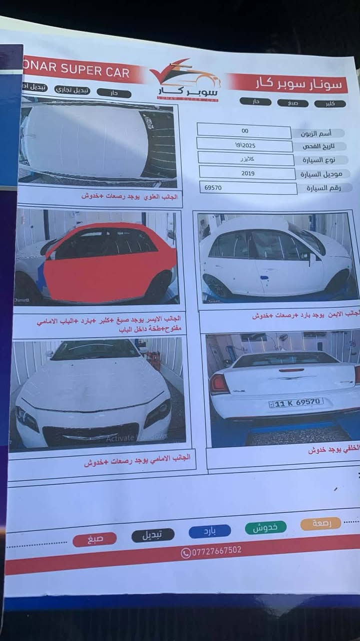 مديل 19 دخول جديد كتاب ظباط بأسمي ماشيه 35 حادث باب اسايق تبديل فقط مع كلير نفس الجهه مكان السياره نجف السعر 215 قفل بيع مستعجل (***********)
