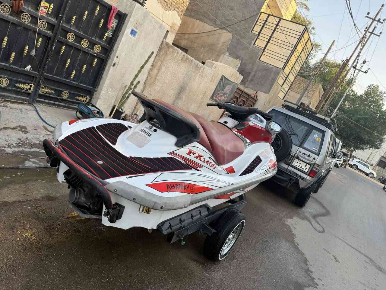 من رخصة الادمن
السلام عليكم 
جتسكي ياماها  FX1400
الجت نضيف
عربانة بلادية مالتة 
السعر:45ورقة 
للاستفسار:
***********
