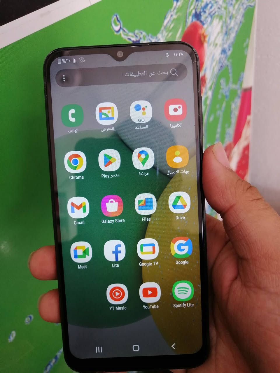 السلام عليكم جهاز للبيع A03 جهاز مكفول بلا ملحقات الذاكره 32 السعر 65 الشراي يتصل ***********
