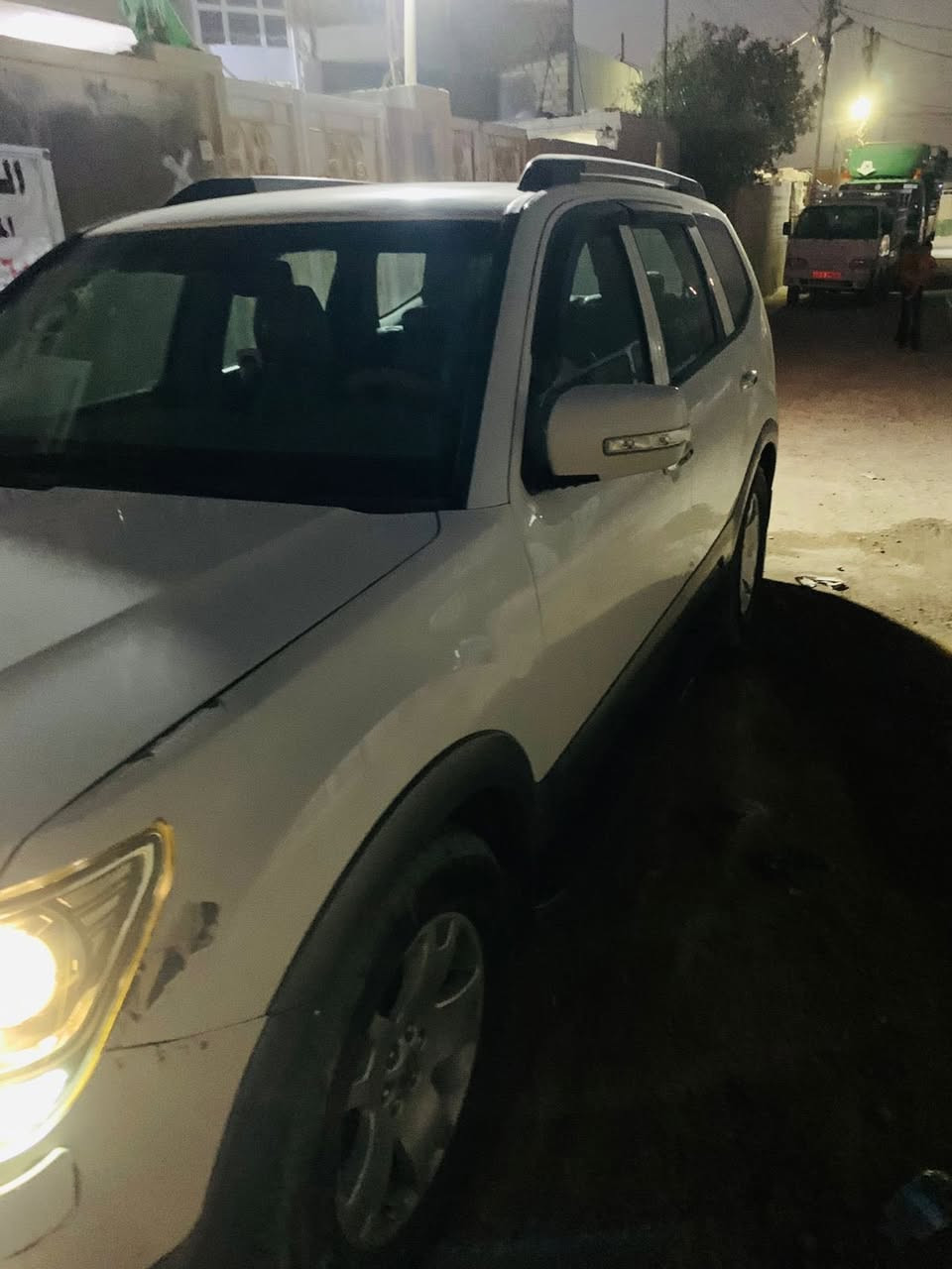 كيا مهافي ٢٠١١ خليجي
٧راكب ٣ قطع تبريد 

٦ ستندر

بصمه جنطه شفط 

مري قلاب 

استيرن كهرباء 

كراسي كهرباء

وبيهه ظربه جاملغ ايمن بصيط وجملغ خلفي يم بانزين هم طخه خفيف وسونار يحكم 

رقم بغداد 

رقم هاتف *********** 

سعر ١٣٥ 

@@@@
