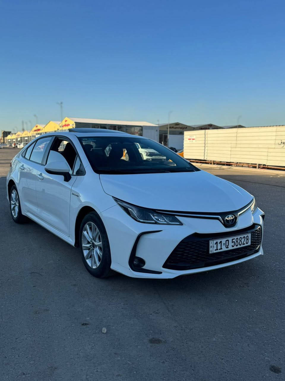 كورلا هايبرد 2024 شكل الخليجي  علامه زركه فول للاخير  ماشيه 6,000 الف رقم بغداد الإنكليزي
فتحة سقف

رادار 

تحذير عند خروج عن المسار 

مثبت سرعة 

اكواب حار بارد 

قيادة ذاتية 

بريك ذاتي عند حاجة 

وضعيات قيادة 3

زر EV 

اوتو هولد 

هند بريك ذكي بصمة 

 فول تحكمات ستيرن 

شاشة كبيرة كار بلي +حاكية 

ويل كب تيوتا 

بك لايت لد اضواء زينون +كشافات زينون 

شاشة عدادات دجتل 

اشاير مري 

تبريد قطعتين ثلج ❄️ 

منافذ طاقة بل خلف  وبل امام 

زر اوتو لايت عالي 

اربع جام اوتو 

داخل جلد بلادي

أناره داخلية لد 

دخول ذكي بدون مفتاح 

ترحيب عند اقتراب السعر  152وبيه مجال الهاتف ***********/

***********/
