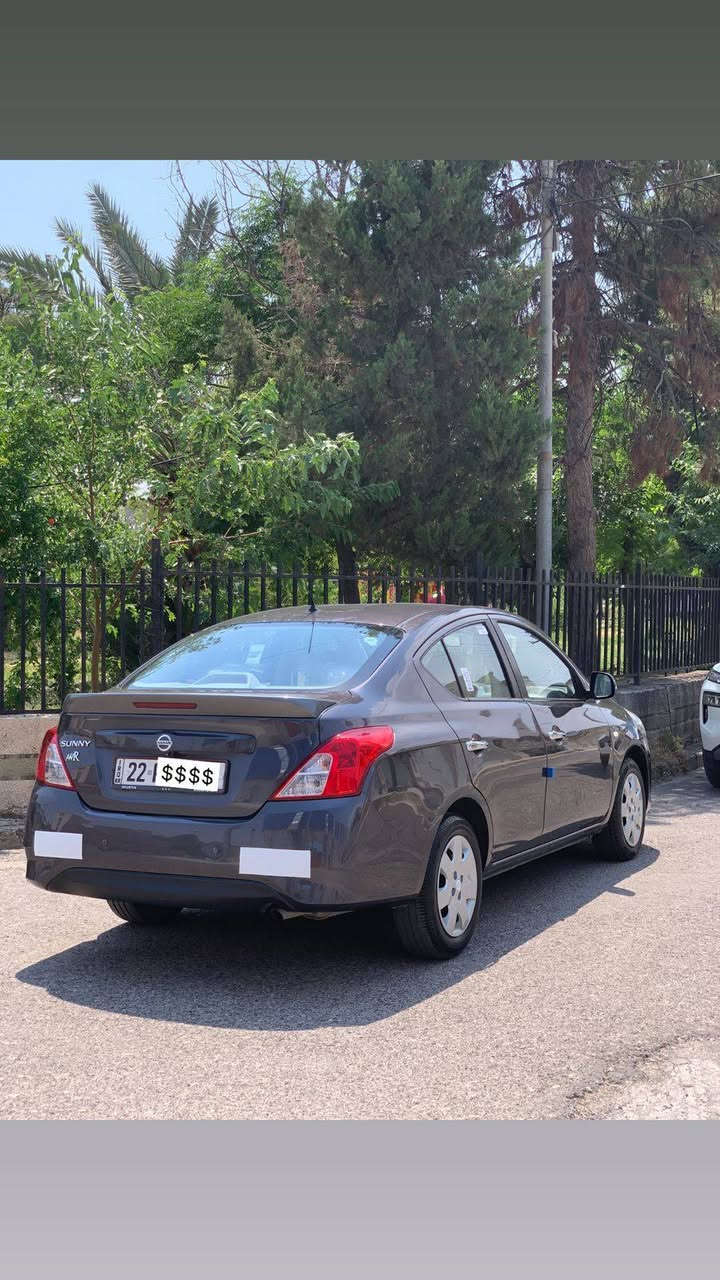 Nissan sunny 2022 
               #139
هندی پلێت شین 
ناو کرێمی خاوێن 
بێ سبوغ ، بێ لێدران
بێ شوخت بێ قۆپ
٤ پەنجە تەعدیل 
ڕۆیشتن / ٦٨ هەزار کم 
سەنەوی نوێیە تا ٢٠٢٩
گێڕ و مەکینە کەپس

سعر / 109  ورقە و مجال
شوێن / هەولێر
*********** واتساب
*********** واتساب أربيل, العراق
