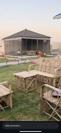 مزرعة سياحية للبيع مساحة 2000 متر سند 25  تحوي على :  بناء مساحة 250 م...