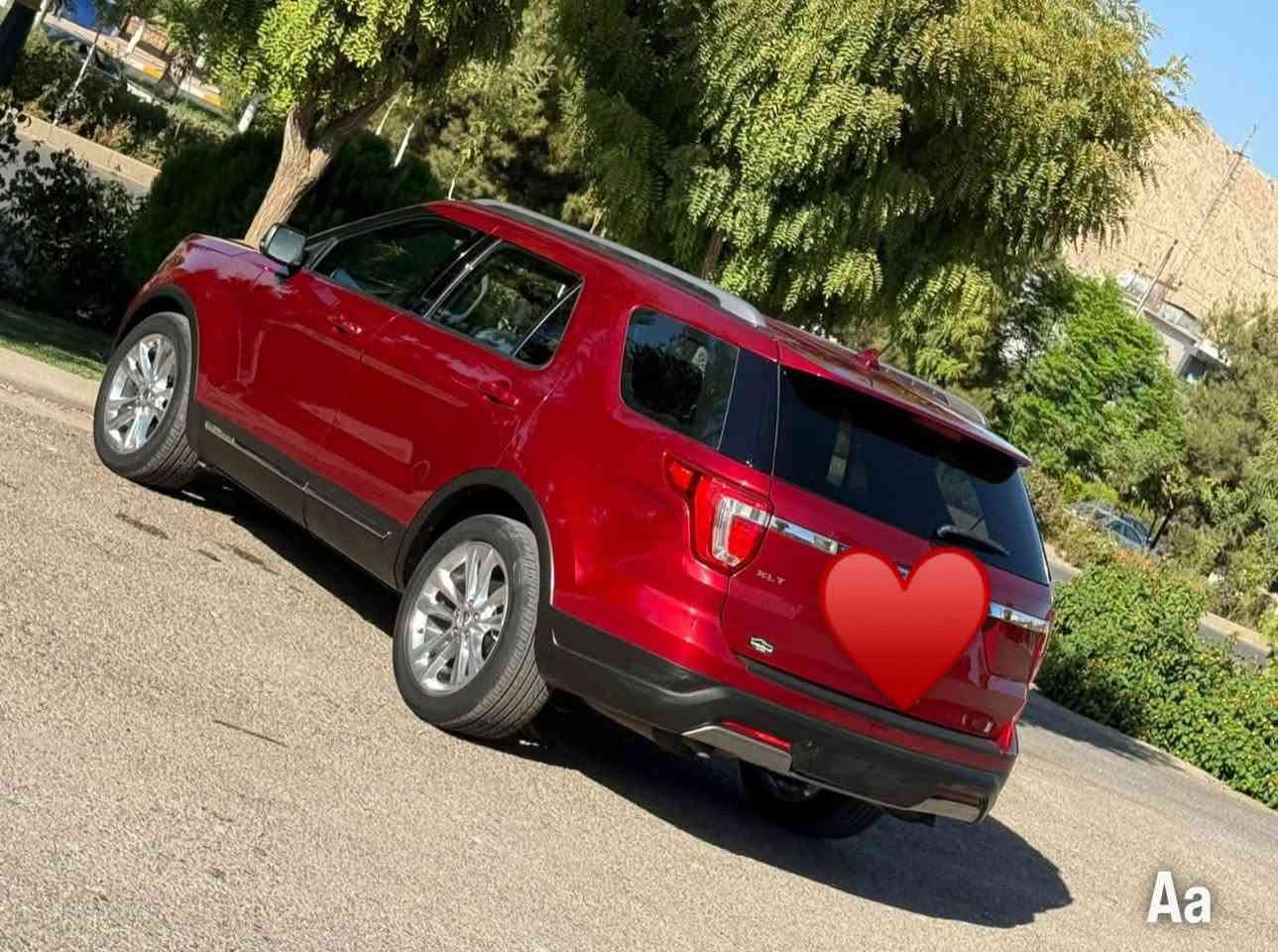 للبيع سيارة فورد اكسبلور  🔥2019 دم  الغزال🩸🩸
المواصفات  فول عدا الفتحة

 محرك 6سلندر  

بصمة  تشغيل وبصمة ابواب  

تشغيل عن بعد

كامرة دوارة 

تحكمات ستيرن فول

اشاير بالمرايات جانبية وهيتر وعاكسة للضوء 

لايت وبراجكتور زنون

7 راكب كشنات مخمل وشاموا

كود ابواب 

شاشة كبيرة تستقبل الاوامر الصوتية 

حساسات امامي وخلفي

كراسي الامامية كهرباء وتدفئة وتبريد

استيرن تدفئة

صندوق كهرباء   

تبريد 3 قطع امامي وسطي وخلفي مع تحكمات 

8 سماعات

منافذ AUX مع منافذ USB 

رام ذاكرة ورام خرائط GPS

 السيارة داخل كلين  تايتل

فقط بي  قبغ الجنطة  كارت 

الباقي كفالة

بدون دواخل ايرباك سليم 100%

كتلوك الشركة 

هزة وفحص جديد وشرط التحويل 

ماشية 80km

مكان السيارة النجف

رقم انكليزي الجديد اربيل

تريد تحويل تريد وكاله بكيفك 

السعر /210$

***********

***********
