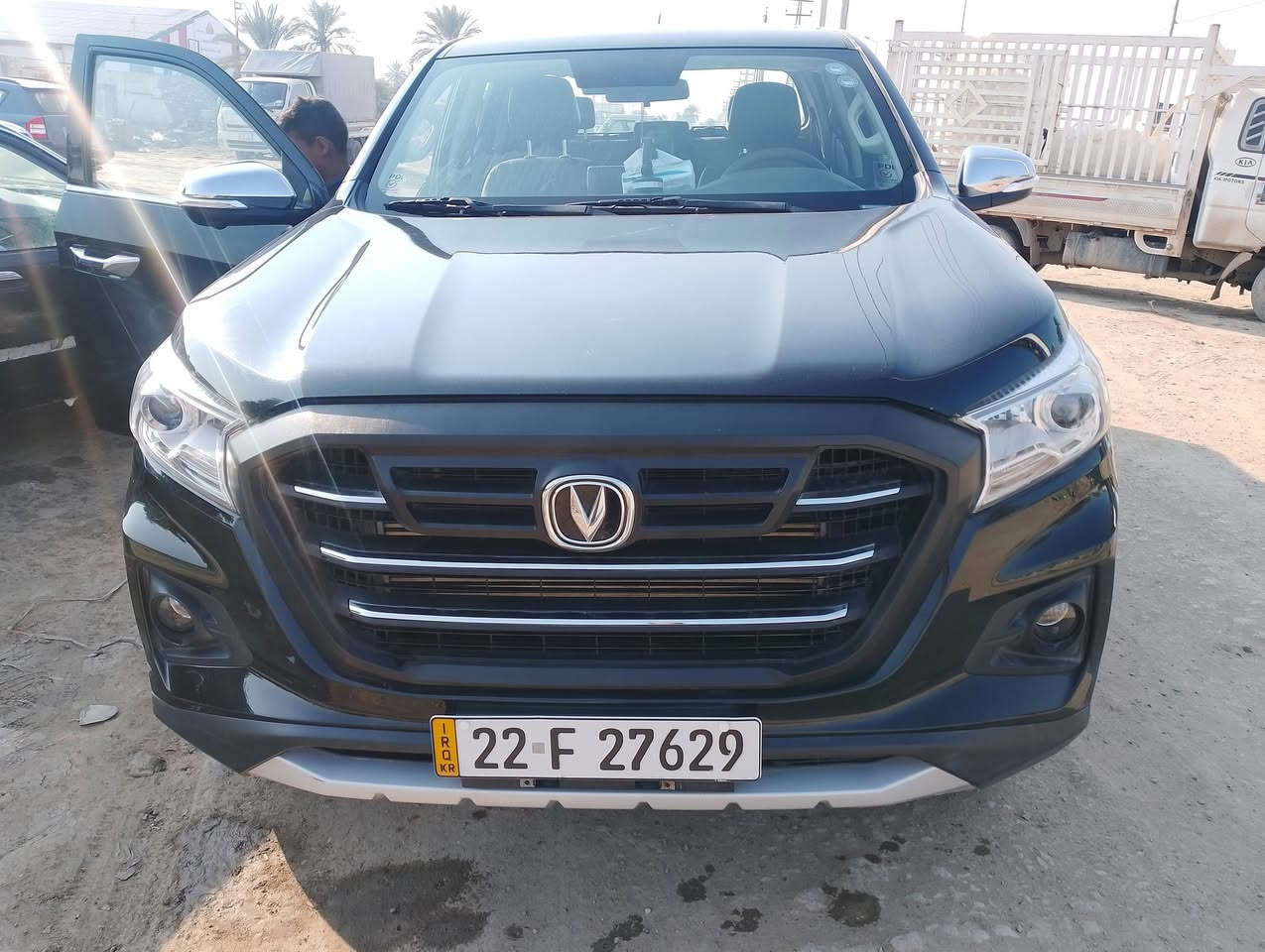 للبيع    بيكم شانجان هانتر موديل 24
محرك 2400تيربو 
سيارة ماشية 59
كلش نضيفة 
سعر 175 البيع سبب ضروف صحية 
بل خير على الي ياخذها 
هاتف ***********
