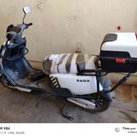 دراجة شحن 2026 بطارية ليثيوم استعمال ٤ أشهر بيها المرايا الجانبيه جهة ...