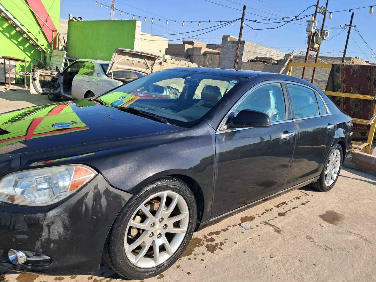 ماليبو 2011 خليجي فول مواصفات
تشغيل عن بعد فتحة سقف تحكم ستيرن كشنات كهرباء تدفئه كشنات 
 محرك 2400 بلادي كهربائيات بلادي
تبريد ثلج تايرات جدد السبير بلادي 
باتري جديد
منظومة غاز تفويلة ب 10 الاف تمشي 450 كيلو
 رقم اربيل حادث بسيط جدا فقط طخة بالباب الخلفي ومصلحة الباقي كله بلادي مكفول مكانها بغداد حي الجامعة السعر 85 وبيها مجال ان شاءالله للتواصل ***********
