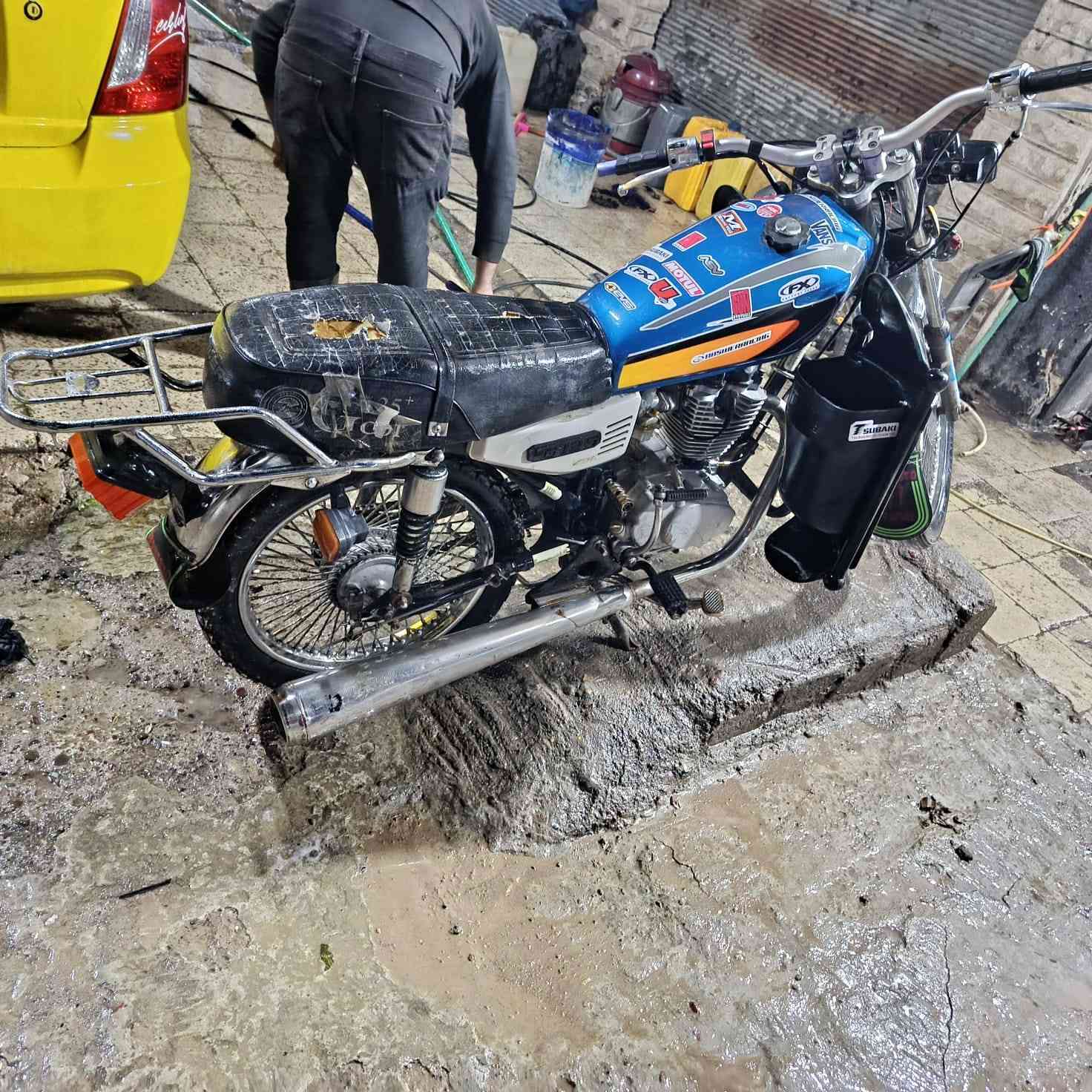 السلام عليكم
ماطور نامي برو 2018  للبيع محرك مفتوح مبدل كازكيت فقط تحريكه ومعدل نار 🔥 السعر 225  وبي مجال مكاني حي صدام الاستفسار ***********
***********
