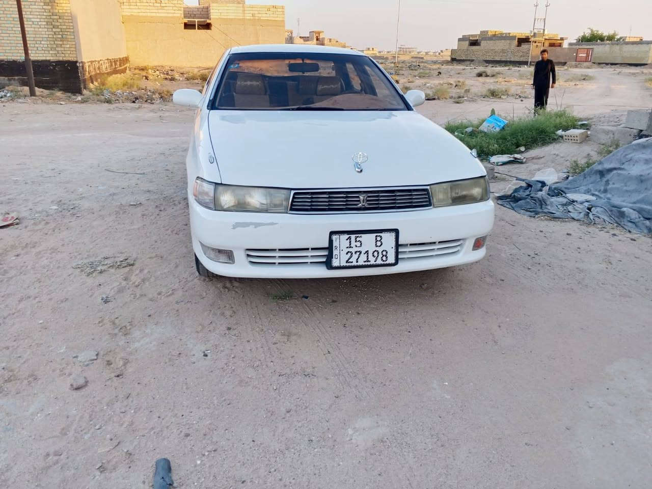 سلام عليكم (كرسته موديل 1994 مكفولة من الكصه ونغل جثة وضربه والعيب شرعية ماعد صبغ مكينه وكير تبريد وحدادي وتايرات جدد تحويل مباشر سنويه 2031بسمي سعر 66وبي مجال) (العنوان النجف ناحيته الحيدرية (***********)
